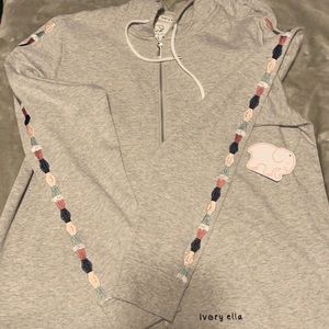 Ivory Ella fleece jacket